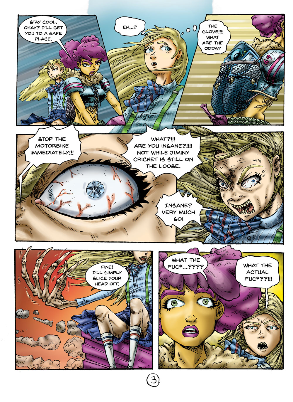 Rebel Roach vs Rocket Punch Siouxsie: page 3